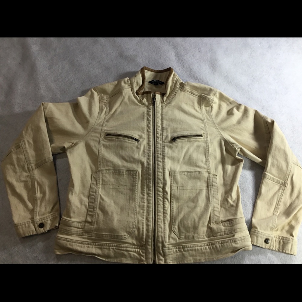Ralph Lauren Women’s Canvas MOTO jacket SZ XXL
